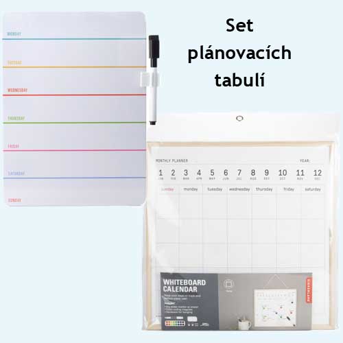 komplet tabel za načrtovanje